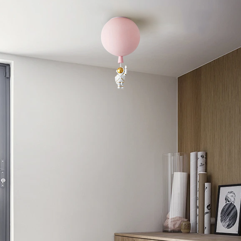 Pink Acrylic Ceiling Light for Living room